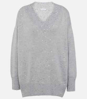 Pull en cachemire et soie | Brunello Cucinelli