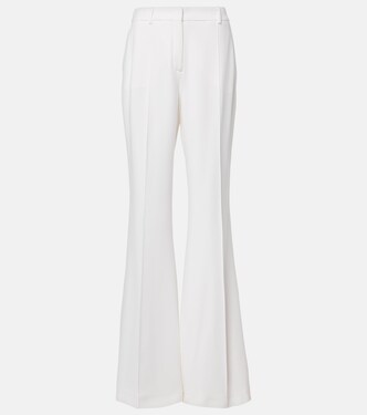 Pantaloni flared in cady a vita alta | Elie Saab