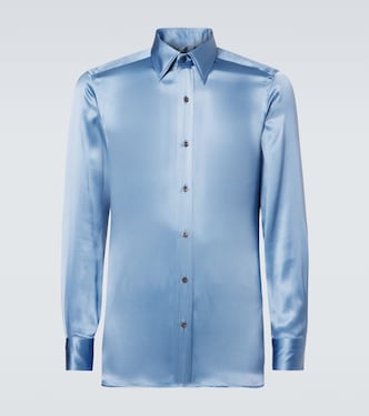 Hemd aus Seidencharmeuse | Tom Ford