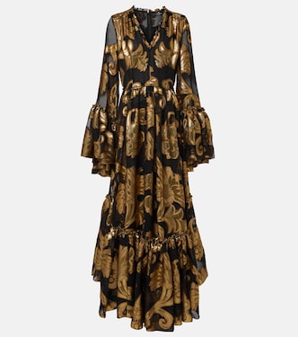 Maxikleid aus Lamé | Etro