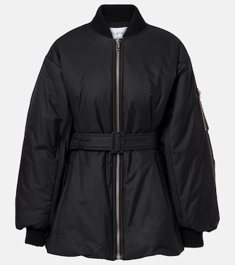Giacca in misto cotone con cintura | Alaïa