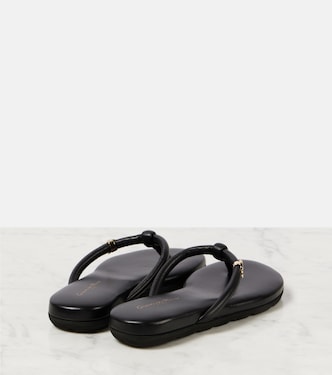 Tongs Juno en cuir | Gianvito Rossi