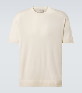 T-Shirt aus Seide und Baumwolle | Moncler