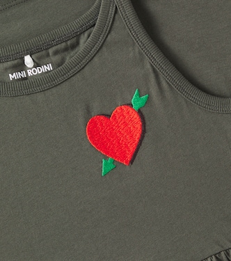 Abito Arrowed Heart in jersey di cotone | Mini Rodini