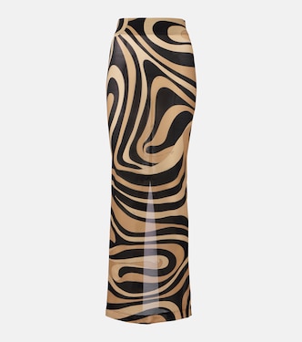 Gonna lunga con stampa | Pucci
