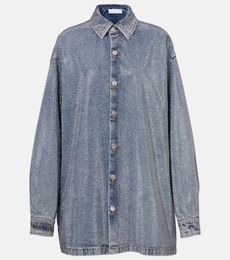 Camicia di jeans Hotfix con decorazioni | Stella McCartney