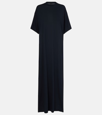 Cocoon cotton jersey maxi dress | Balenciaga