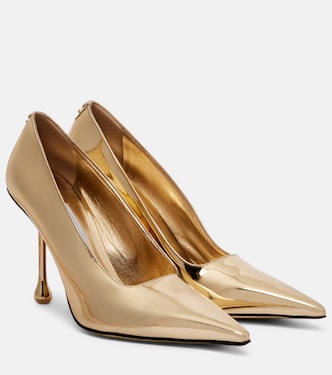 Pumps Ixia 95 in pelle metallizzata | Jimmy Choo