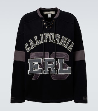 Embroidered cotton jersey T-shirt | ERL