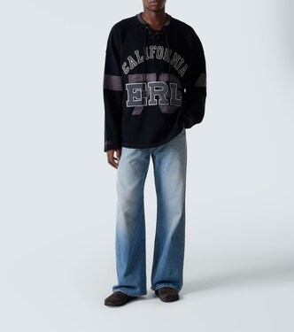 Embroidered cotton jersey T-shirt | ERL