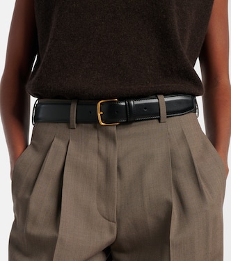 Maxi Classic leather belt | The Row