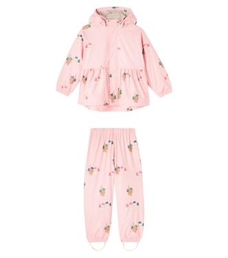Set Rainy Palme aus Jacke und Hose | Konges Sløjd