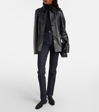 High-rise slim jeans | Toteme
