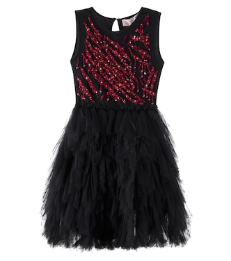 Kleid Full Moon Frenzy aus Baumwolle und Tüll | Tutu Du Monde
