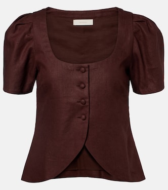 Top Emma aus Leinen | Faithfull