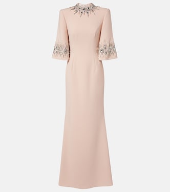 Robe longue Ilana à cristaux | Jenny Packham