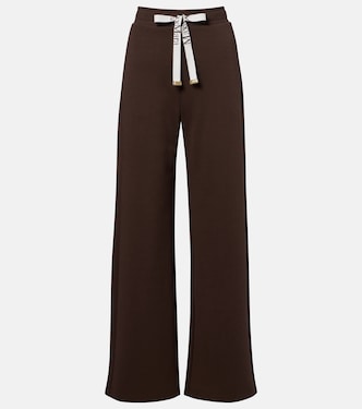 Bali cotton-blend wide-leg sweatpants | 'S Max Mara