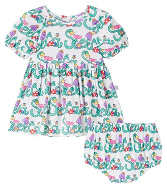 Baby Stella Vine dress and bloomers set | Stella McCartney Kids