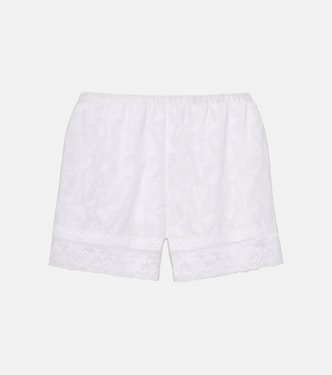 Shorts Floralie in voile di misto cotone | Eres