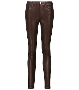 Le Skinny De Jeanne mid-rise jeans | Frame