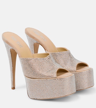 Holly Marina embellished suede sandals | Paris Texas