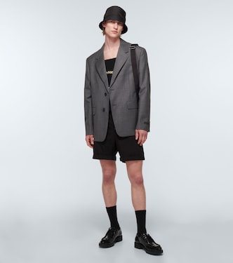 Blazer in lana e seta | Prada