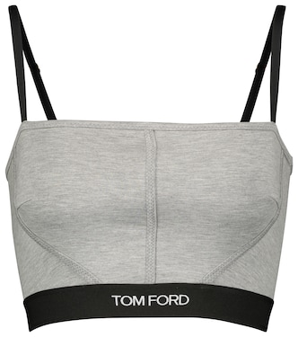 Top cropped in jersey | Tom Ford