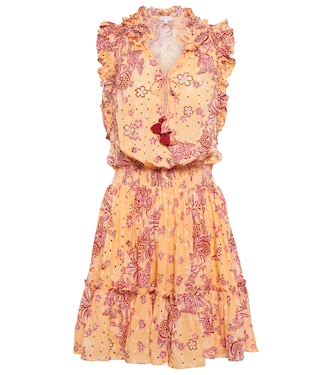 Triny printed minidress | Poupette St Barth