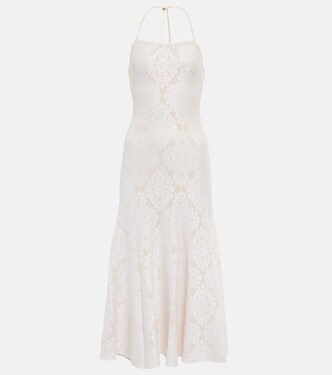 Midikleid aus Crêpe | Alaïa