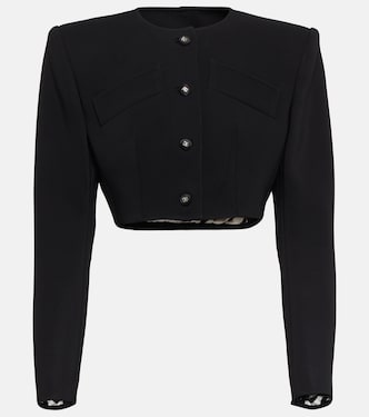 Cropped-Jacke aus Cady | Dolce&Gabbana