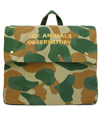 Zaino in twill di cotone con stampa | The Animals Observatory