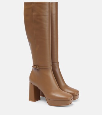 Botas altas Moreau de piel | Gianvito Rossi