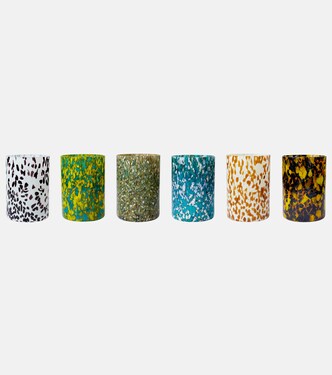 Macchia su Macchia set of 6 tumblers | Stories of Italy