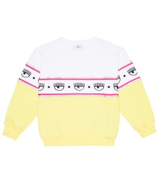 x Chiara Ferragni - Felpa in misto cotone | Monnalisa