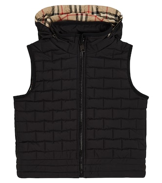 Chaleco estampado con logo | Burberry Kids