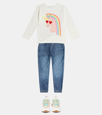 T-shirt imprimé en coton | Stella McCartney Kids