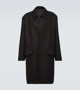Abrigo Jumbo de lana virgen | Rick Owens