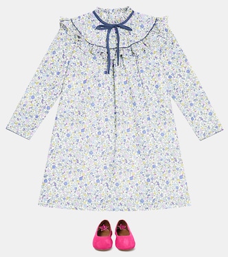 Robe Mirta en coton à fleurs | La Coqueta
