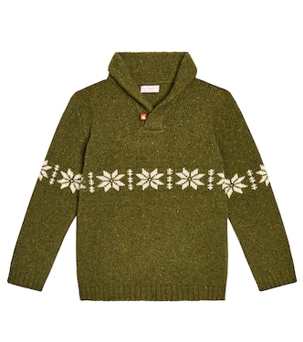 Goyo Fair Isle wool-blend sweater | La Coqueta