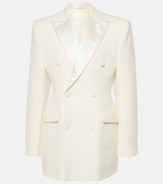 Vestido blazer de lana | Wardrobe.NYC