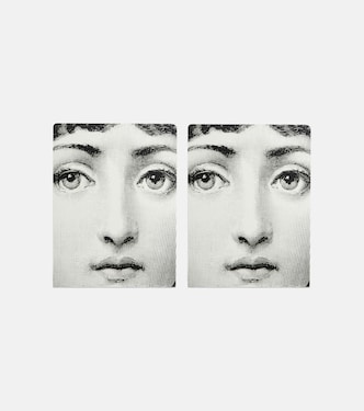 Viso set of 2 bookends | Fornasetti