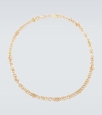 Serpens 18kt gold and sterling silver necklace | Spinelli Kilcollin