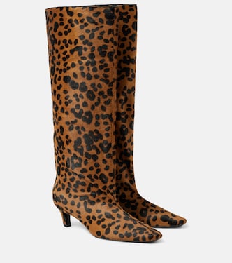 Botas Wide Shaft de pelo de becerro | Toteme