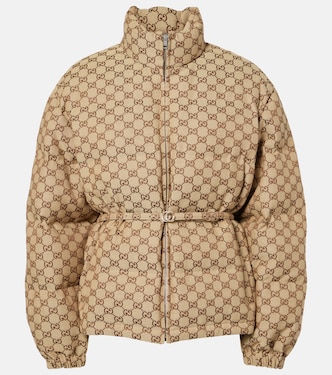 GG Canvas down jacket | Gucci