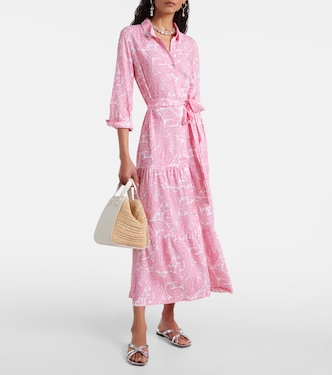 Robe chemise Ischia à motif cachemire | Heidi Klein