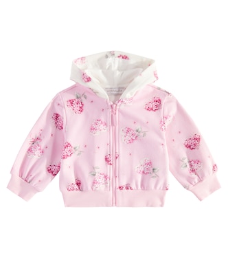 Baby - Felpa in jersey con cappuccio | Monnalisa