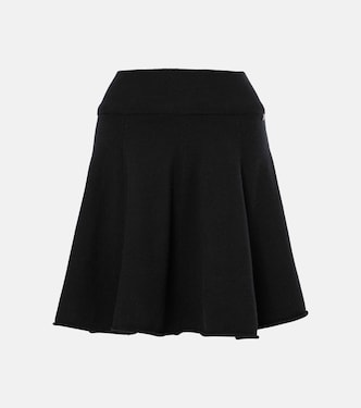 Minifalda N°379 Girl en mezcla de cachemir | Extreme Cashmere