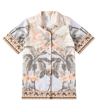 Kleid Wylie aus Baumwolle | Zimmermann Kids