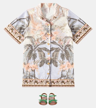 Kleid Wylie aus Baumwolle | Zimmermann Kids