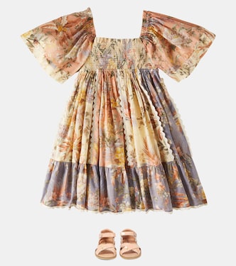 Kleid Tallow aus Baumwolle | Zimmermann Kids